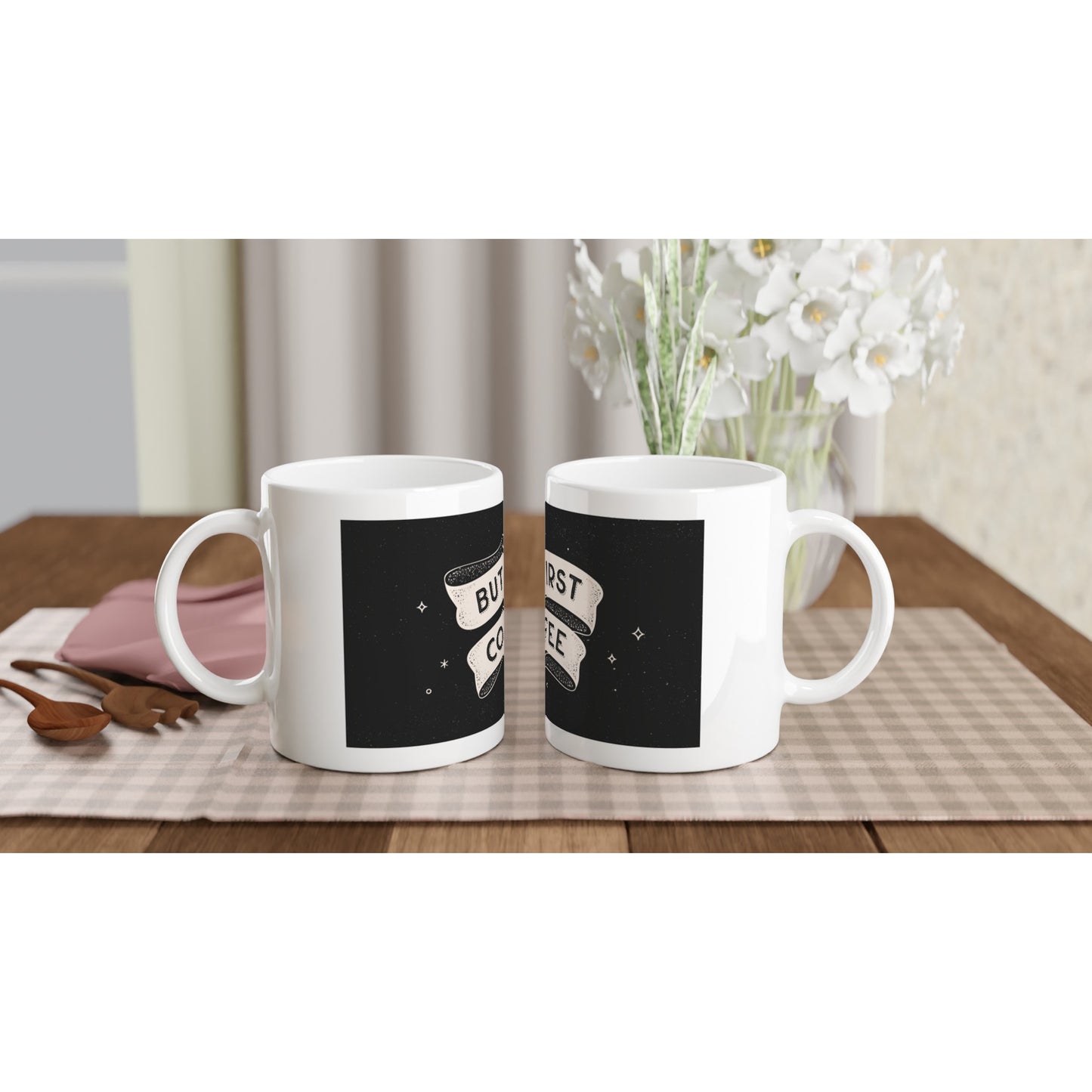 Tasse Erster Kaffee