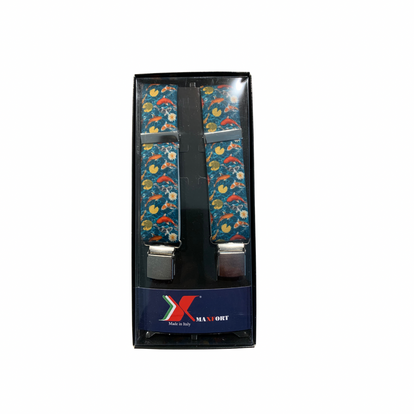 Hosenträger Maxfort Übergröße KOI 1 Typ X 130 cm Breite 3,5 cm