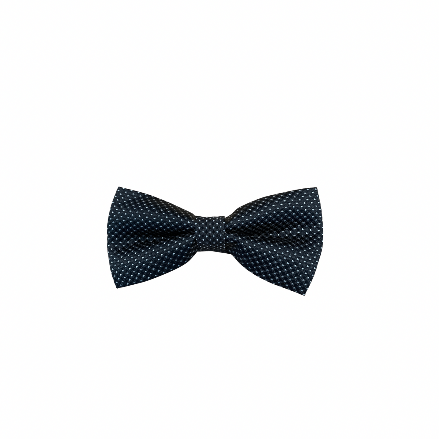 El Padrino Schwarze Fliege mit kleinen Punkten Länge 12 cm Breite 6 cm