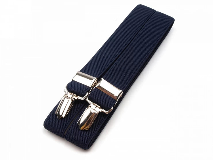 HOSENHALTER - blau Typ X 125 cm Breite 2,5 cm