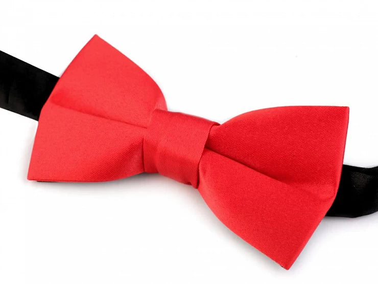 Kinderfliege rot Länge 9 cm Breite 4,5 cm