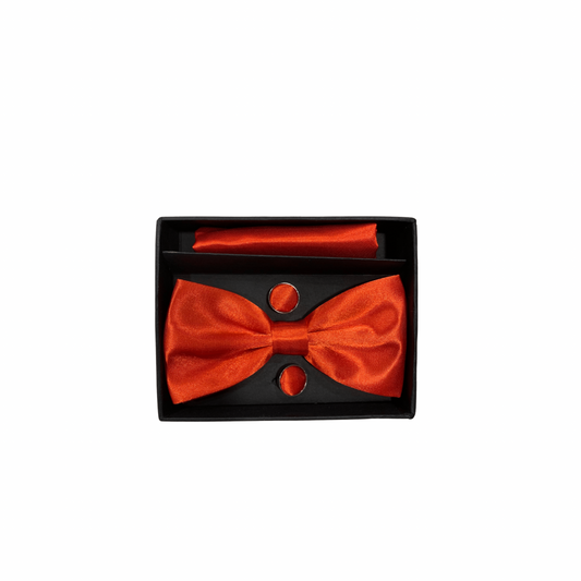 Set Butterfly Cufflinks Handkerchief length 12 cm width 6.5 cm