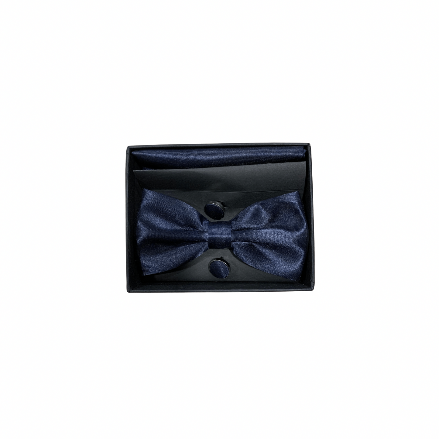 Set Butterfly Cufflinks Handkerchief length 12 cm width 6.5 cm